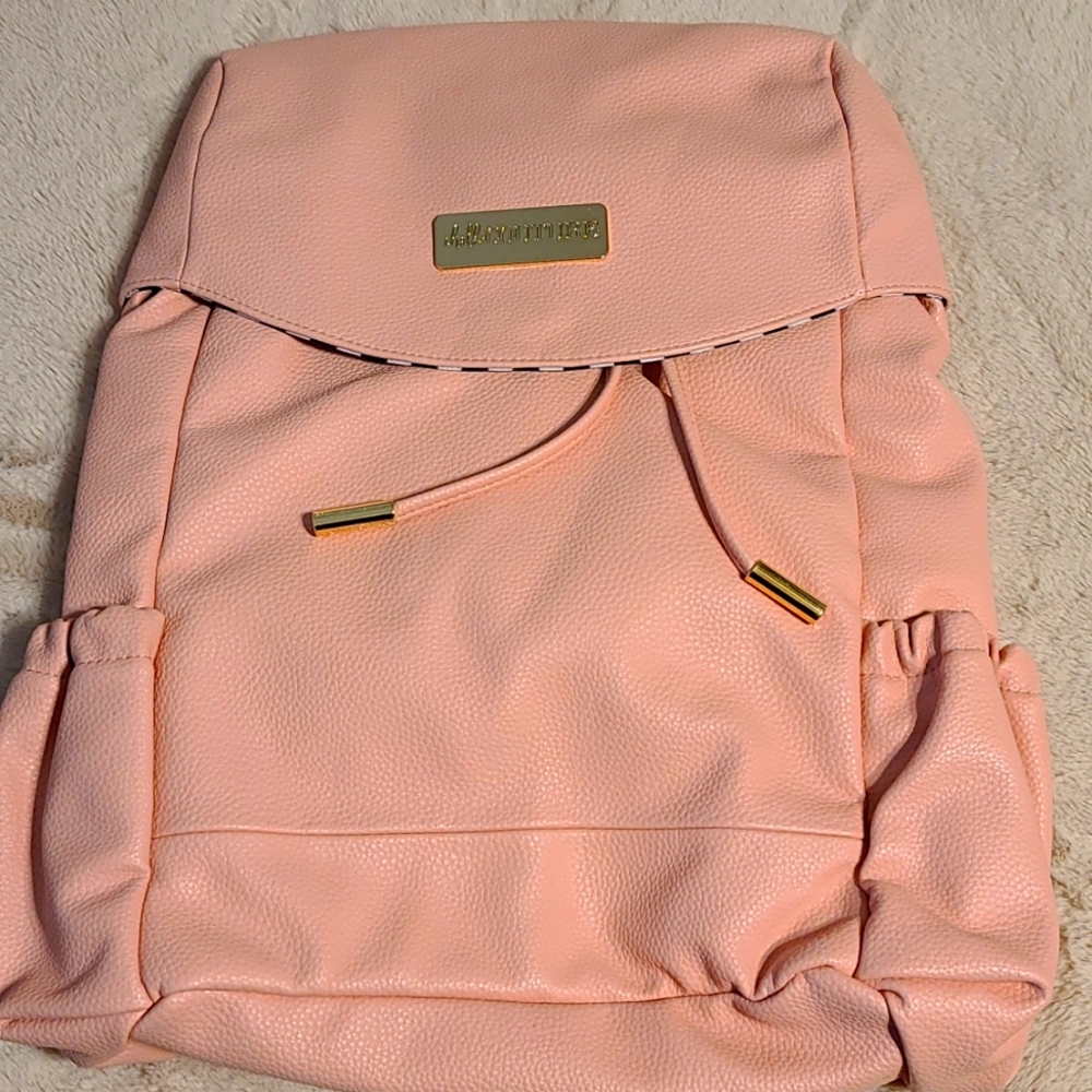 Blush chalk couture backpack